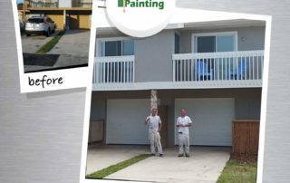 painting project before & after