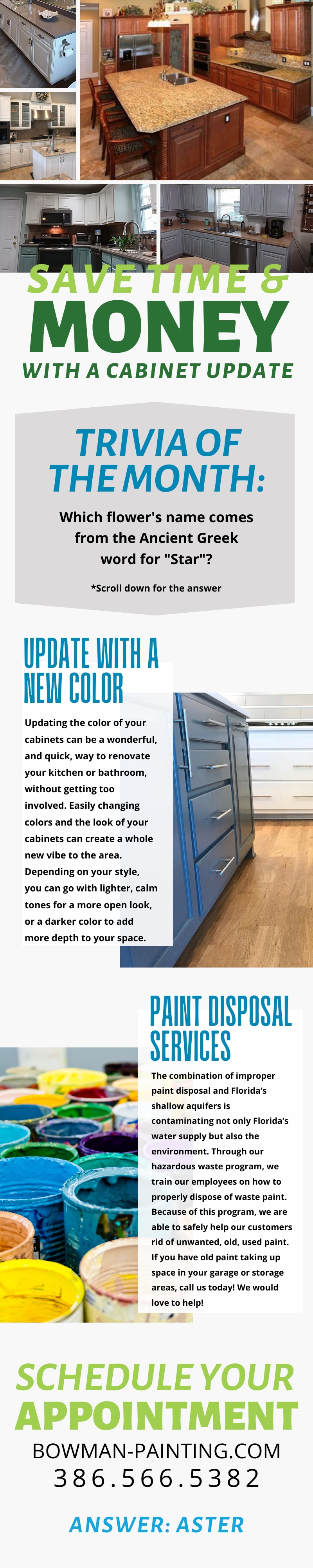 Save Time & Money with a Cabinet Update! 1